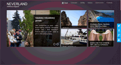 Desktop Screenshot of neverland.cz